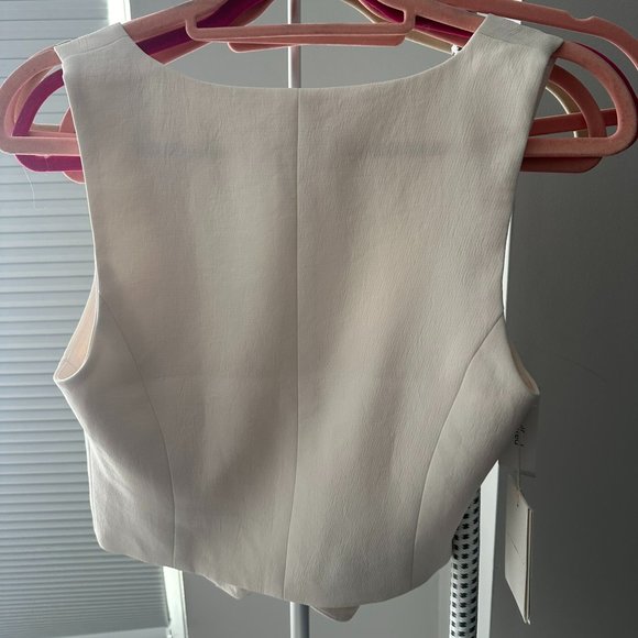 Wilfred "Desire" Vest, NWT, Light Birch, SIze 4 - Picture 5 of 5